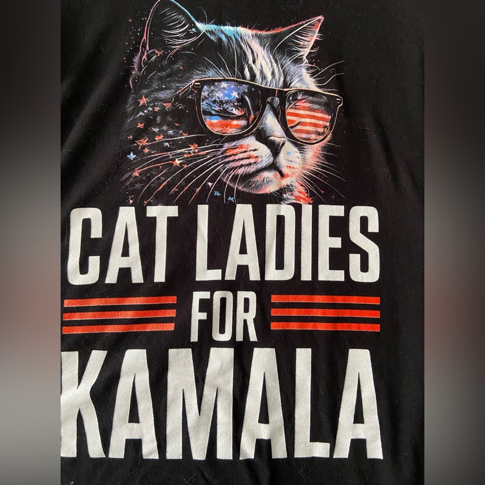 Cat Ladies for Kamala Graphic T-Shirt